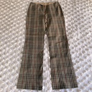 BURBERRY plaid pants 🇮🇹